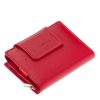 La Scala DCO-11259 piros bőr női pénztárca