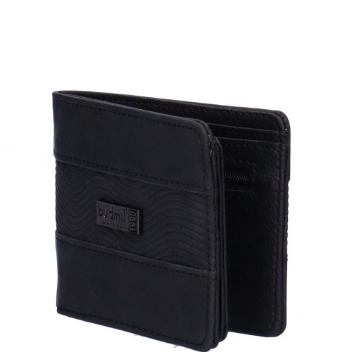 Budmil Steven fekete férfi pénztárca 