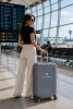 Travelite közepes méretű szürke bőrönd huzat 