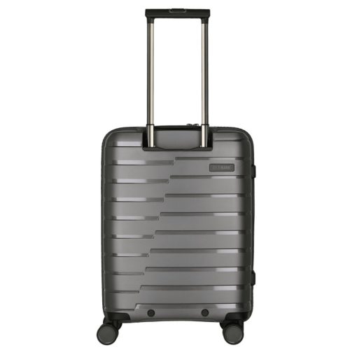 Travelite Air Base S antracit 4 kerekű laptoptartós kabin méretű bőrönd