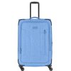 Travelite Boja L kék 4 kerekű nagy méretű bőrönd 