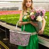Reisenthel BK7067 Carrybag garden taupe női bevásárló kosár