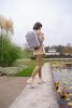Reisenthel M EJ1035 Allday backpack twist sky rose női hátizsák