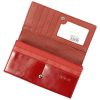 Cavaldi PX20-20 piros bőr női pénztárca 