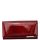 Gregorio GF-121 piros hátul kártyatartós lakk bőr női pénztárca