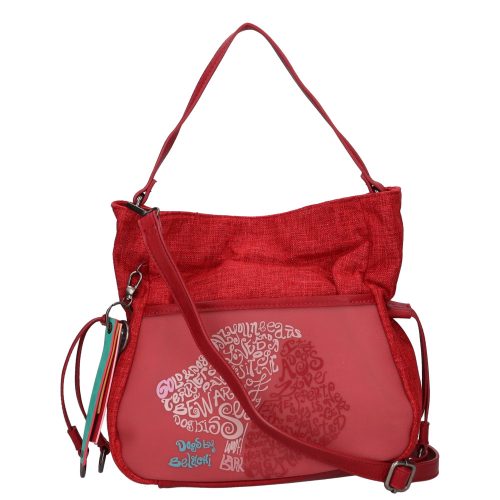 Dogs By Beluchi DO30302-03 piros női válltáska