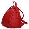Karen 9445 piros rostbőr női hátizsák