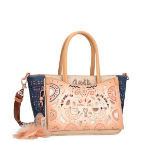 Anekke Menire 36621-184 bézs kék női kicsi kézitáska