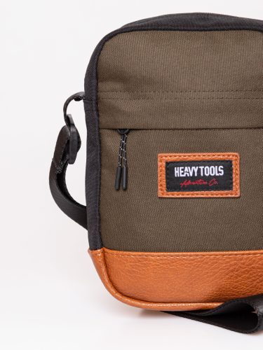 Heavy Tools Ediva khaki férfi oldaltáska 