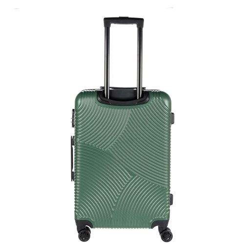 Enrico Benetti 39040-60 Louisville M olive 4 kerekű közepes méretű  bőrönd