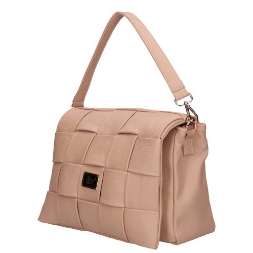 Karen 2410 drapp rostbőr női válltáska