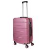 Benzi BZ5695 4w M pink közepes méretű bőrönd