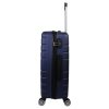 Benzi BZ5694 M kék 4 kerekű közepes méretű bőrönd