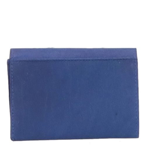 Sylvia Belmonte MS29 kék bőr női pénztárca