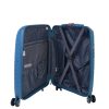 Benzi BZ5709 S kék 4 kerekű kabin méretű bőrönd