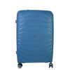 Benzi BZ5709 L kék 4 kerekű nagy méretű bőrönd