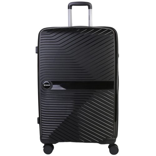 Benzi BZ5685 fekete 4 kerekű nagy méretű bőrönd