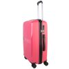 Benzi BZ5685 pink 4 kerekű közepes méretű bőrönd