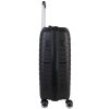 Benzi BZ5709 fekete 4 kerekű közepes méretű bőrönd
