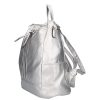 Divatos HB0149 ezüst női hátizsák