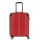 Travelite 73047-10 City S piros 4 kerekű kabin méretű bőrönd 