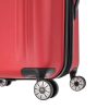 Travelite 73047-10 City S piros 4 kerekű kabin méretű bőrönd 