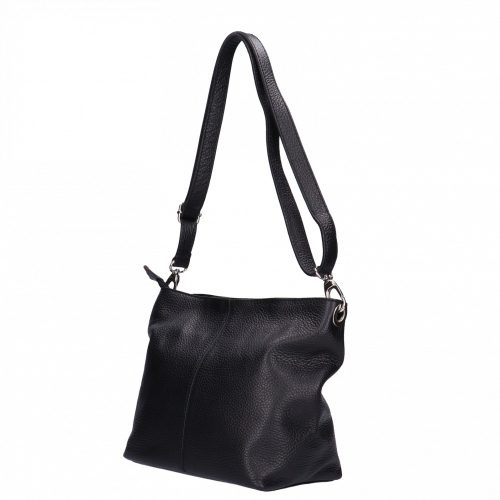 Olasz bőr 0002 fekete kicsi táska