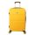 Benzi BZ5523 M sárga 4 kerekű közepes méretű bőrönd
