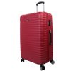 Benzi BZ5332 L piros 4 kerekű nagy méretű bőrönd