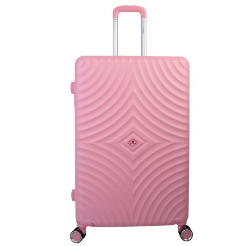 Benzi BZ5687 L pink 4 kerekű nagy méretű bőrönd