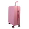 Benzi BZ5687 M pink 4 kerekű közepes méretű bőrönd