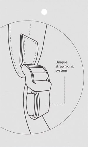 Enrico Benetti fekete kicsi hátizsák 46153 001