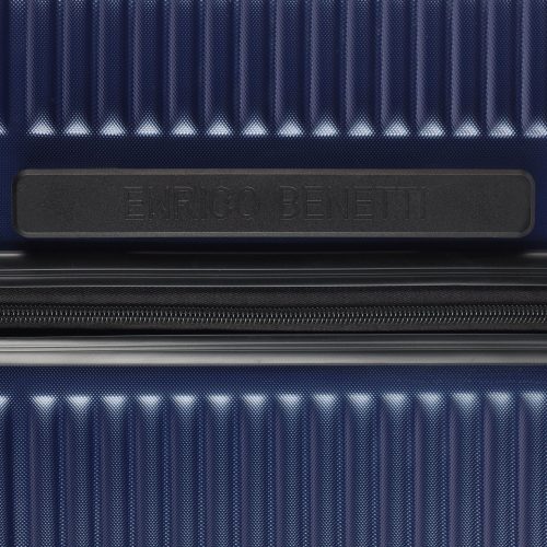 Enrico Benetti 39040-60 Louisville M sötétkék 4 kerekű közepes méretű bőrönd