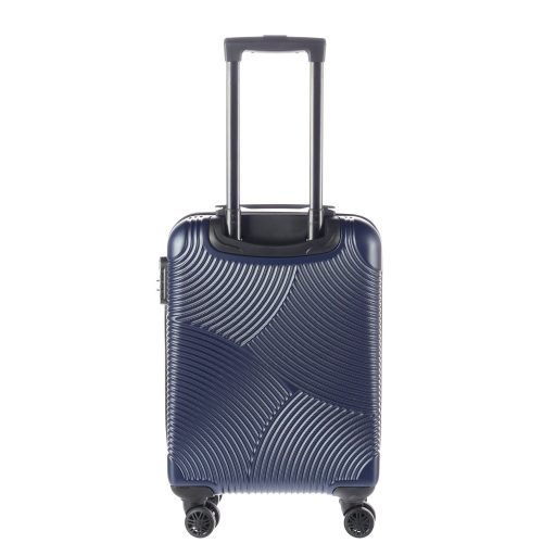 Enrico Benetti 39040-50 Louisville S kék 4 kerekű kabin méretű bőrönd