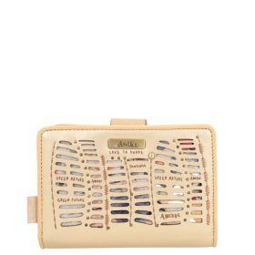 Anekke Amazonia 36789-902 arany hátul kártyatartós női pénztárca