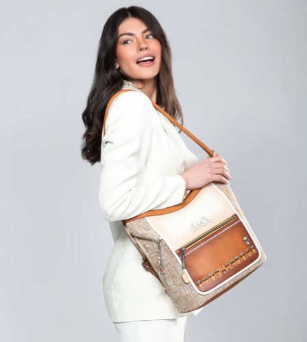 Anekke Menire 36645-172 bézs női hátizsák és válltáska