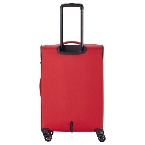 Travelite 80048-10 Chios M piros 4 kerekű bővíthető közepes méretű bőrönd 