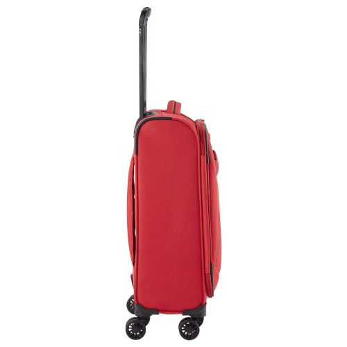 Travelite 80047-10 Chios S piros 4 kerekű kabin méretű bőrönd 