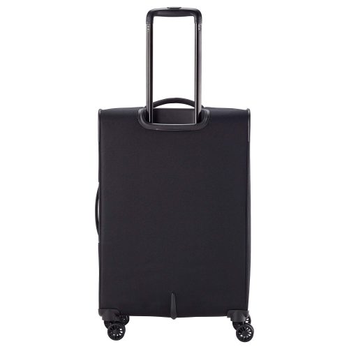 Travelite 80048-01 Chios M fekete 4 kerekű közepes méretű bőrönd 