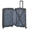 Travelite 72349-04 Bali L antrazit 4 kerekű nagy méretű bőrönd 