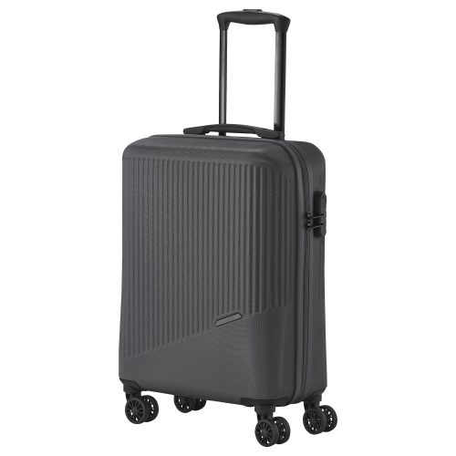 Travelite 72347-04 Bali S antrazit 4 kerekű kabin méretű bőrönd 