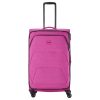 Travelite 080249-17 Adria L pink 4 kerekű bővíthető nagy méretű bőrönd 