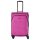 Travelite 80248-17 Adria M pink 4 kerekű bővíthető közepes méretű bőrönd