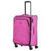 Travelite 80248-17 Adria M pink 4 kerekű bővíthető közepes méretű bőrönd