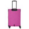 Travelite 80248-17 Adria M pink 4 kerekű bővíthető közepes méretű bőrönd