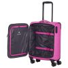 Travelite 80247-17 Adria S pink 4 kerekű kabin méretű bőrönd 
