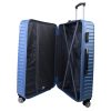 Benzi BZ5332 L light blue 4 kerekű nagy méretű bőrönd