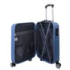 Benzi BZ5332 S light blue 4 kerekű kabin méretű bőrönd