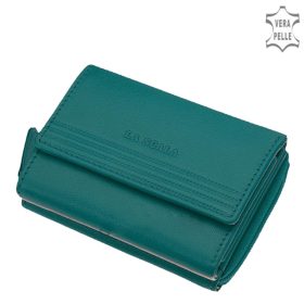 La Scala TGN36 türkiz bőr női pénztárca