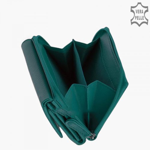 La Scala TGN36 türkiz bőr női pénztárca